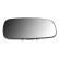 Mirror glass, exterior mirror