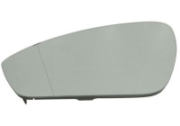 Mirror glass, exterior mirror