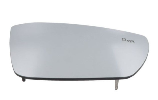 Mirror glass, exterior mirror