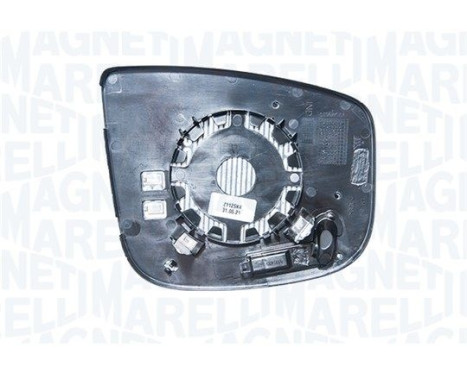 Mirror glass, exterior mirror