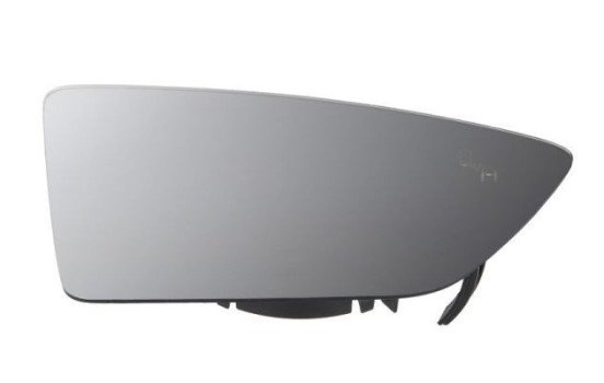 Mirror glass, exterior mirror