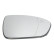 Mirror glass, exterior mirror
