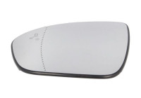 Mirror glass, exterior mirror