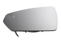 Mirror glass, exterior mirror