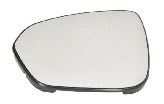 Mirror glass, exterior mirror