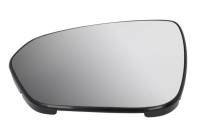 Mirror glass, exterior mirror