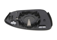 Mirror glass, exterior mirror