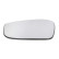 Mirror glass, exterior mirror