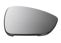 Mirror glass, exterior mirror