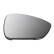 Mirror glass, exterior mirror