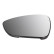 Mirror glass, exterior mirror