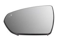 Mirror glass, exterior mirror