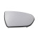 Mirror glass, exterior mirror