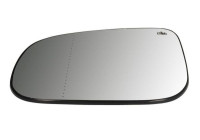 Mirror glass, exterior mirror