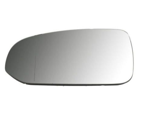 Mirror glass, exterior mirror