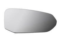 Mirror glass, exterior mirror