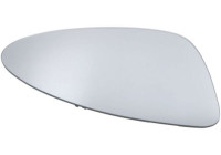 Mirror glass, exterior mirror