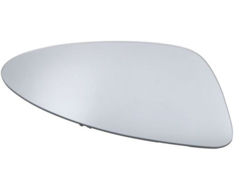 Mirror glass, exterior mirror