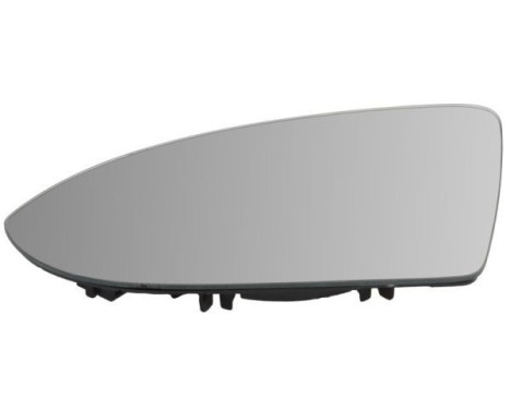 Mirror glass, exterior mirror