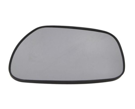 Mirror glass, exterior mirror