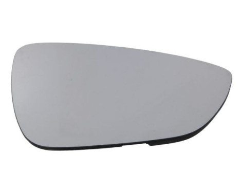 Mirror glass, exterior mirror