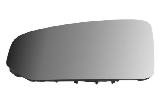Mirror glass, exterior mirror
