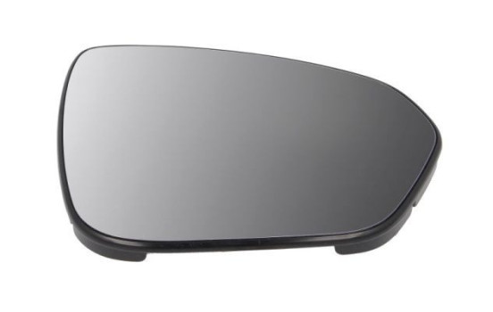 Mirror glass, exterior mirror