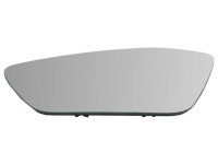 Mirror glass, exterior mirror