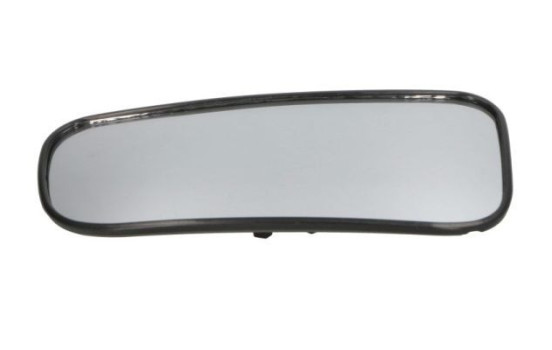 Mirror glass, exterior mirror