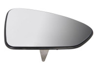 Mirror glass, exterior mirror