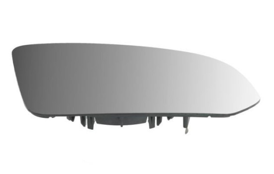 Mirror glass, exterior mirror