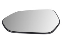 Mirror glass, exterior mirror