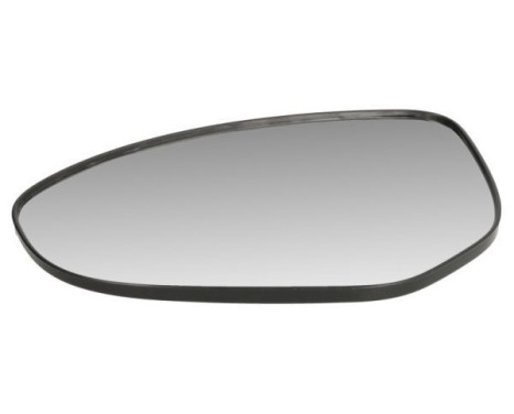 Mirror glass, exterior mirror