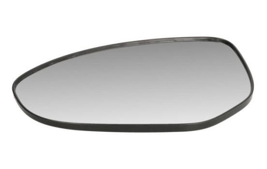 Mirror glass, exterior mirror