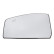 Mirror glass, exterior mirror