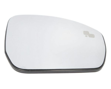 Mirror glass, exterior mirror
