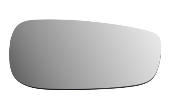 Mirror glass, exterior mirror