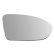 Mirror glass, exterior mirror
