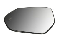 Mirror glass, exterior mirror