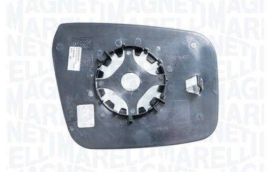 Mirror glass, exterior mirror