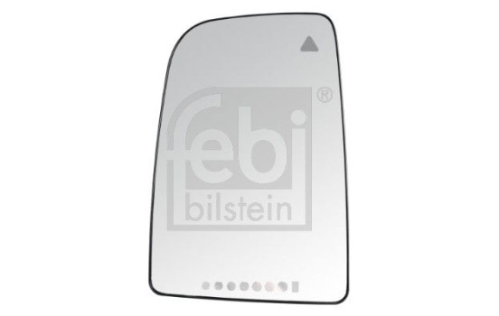 Mirror glass, exterior mirror