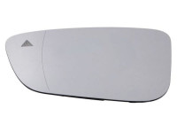 Mirror glass, exterior mirror
