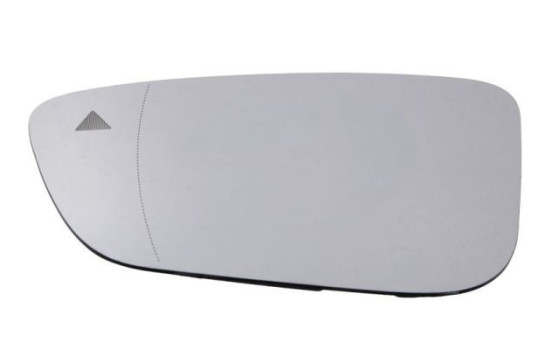 Mirror glass, exterior mirror
