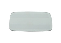 Mirror glass, exterior mirror
