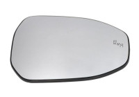 Mirror glass, exterior mirror