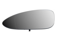 Mirror glass, exterior mirror