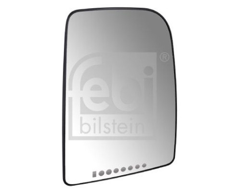 Mirror glass for exterior mirror