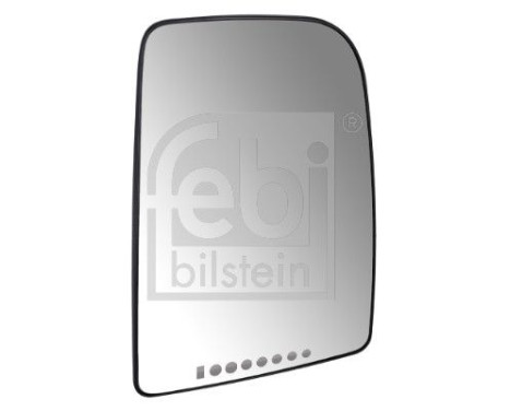 Mirror glass for exterior mirror