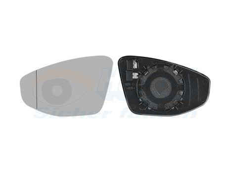MIRROR GLASS LEFT 0367837 Hagus