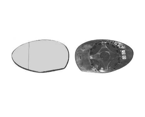 Mirror Glass, outside mirror 0147837 Hagus